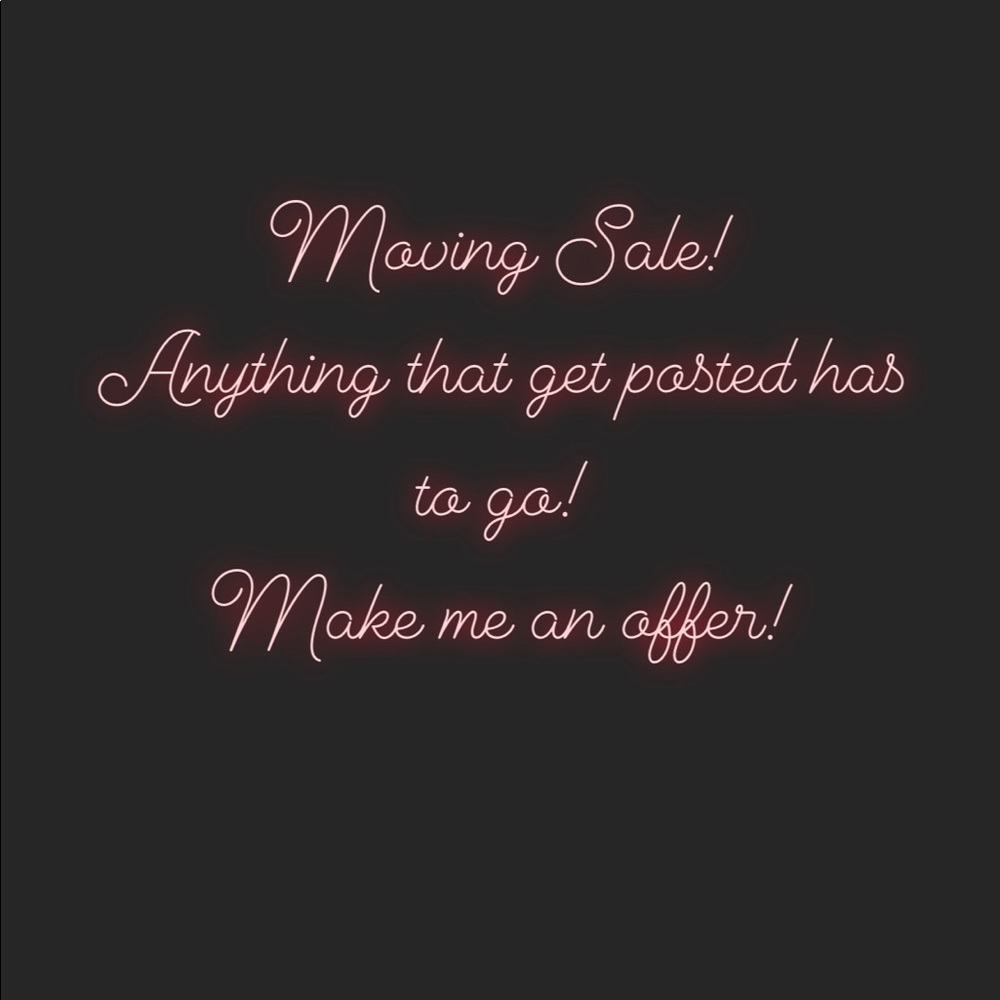 Moving Sale!